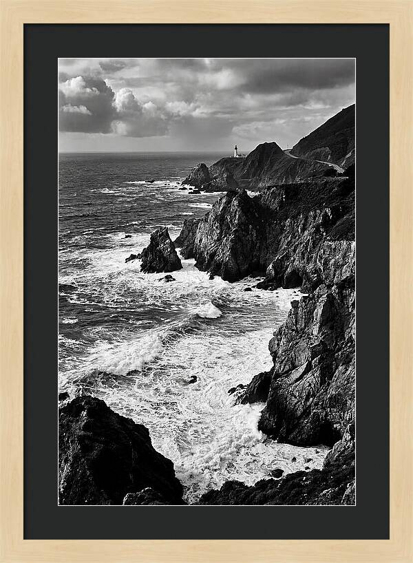 Big Sur Cliffs And Waves