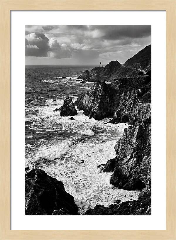 Big Sur Cliffs And Waves