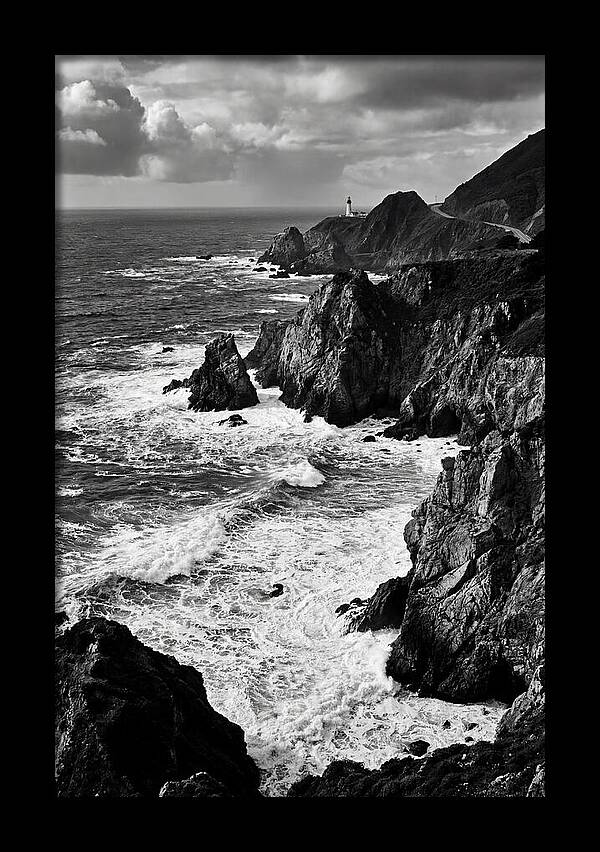 Big Sur Cliffs And Waves