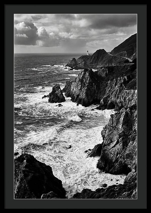 Big Sur Cliffs And Waves