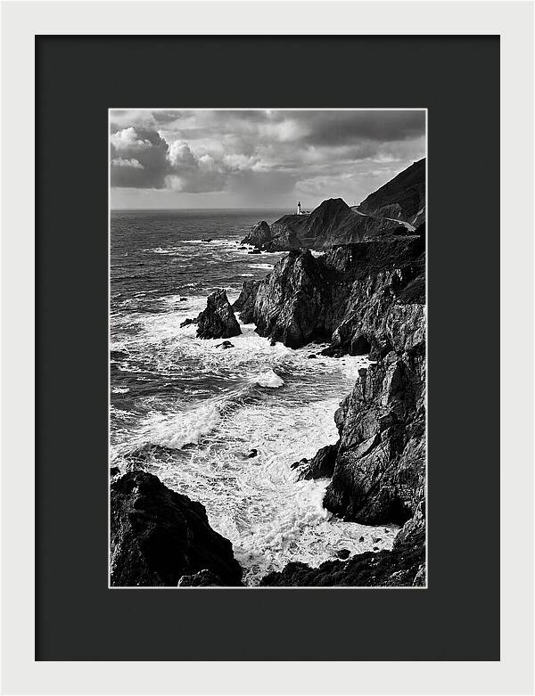 Big Sur Cliffs And Waves