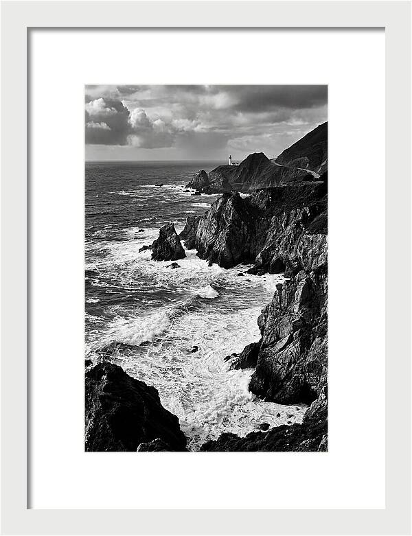 Big Sur Cliffs And Waves