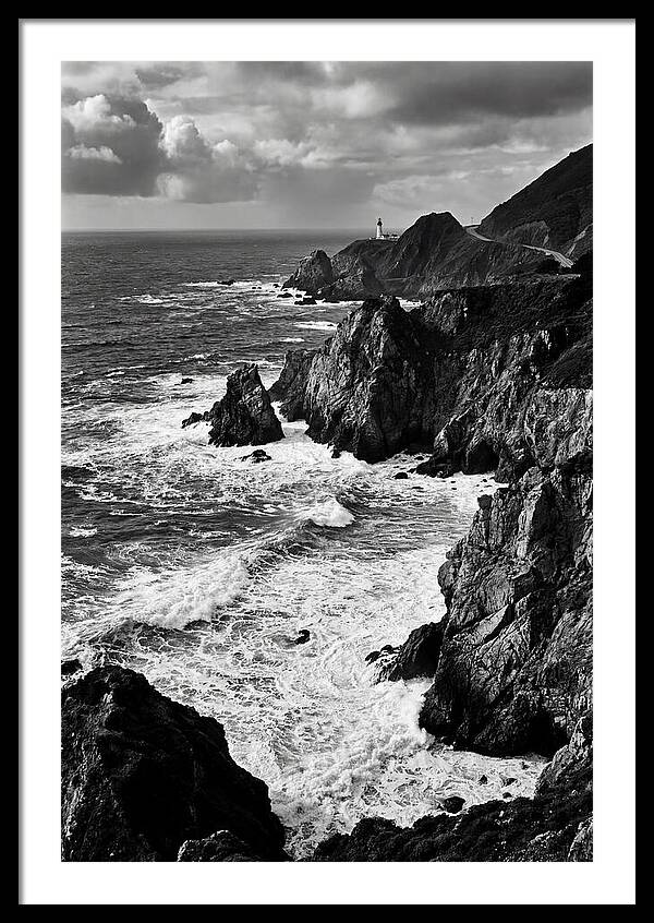 Big Sur Cliffs And Waves