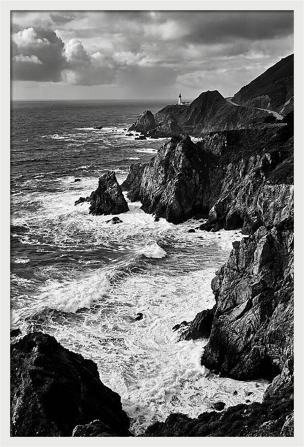 Big Sur Cliffs And Waves