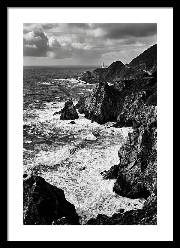 Big Sur Cliffs And Waves