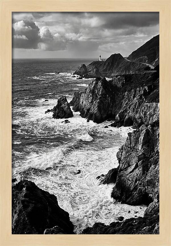 Big Sur Cliffs And Waves