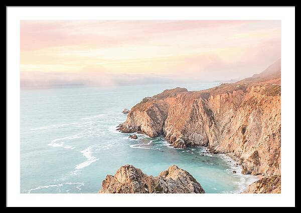 Big Sur Coastline At Golden Hour