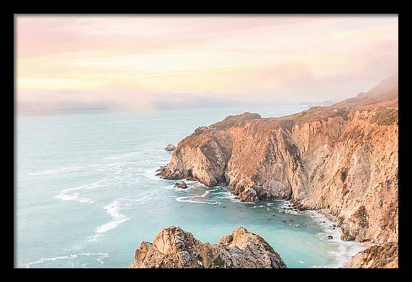 Big Sur Coastline At Golden Hour