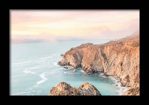 Big Sur Coastline At Golden Hour
