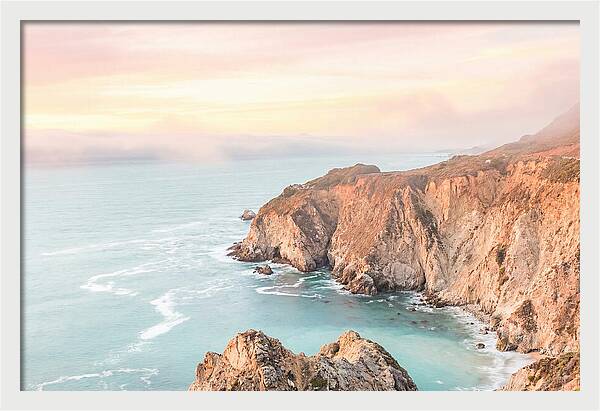 Big Sur Coastline At Golden Hour