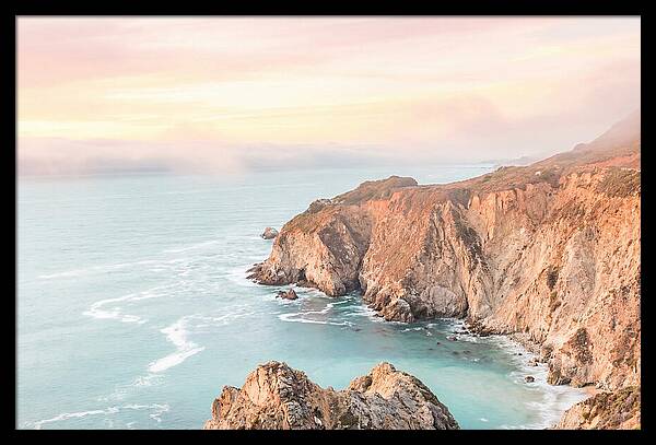 Big Sur Coastline At Golden Hour