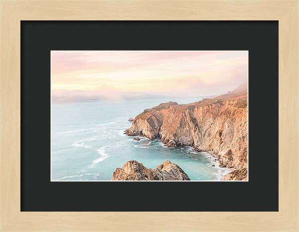 Big Sur Coastline At Golden Hour