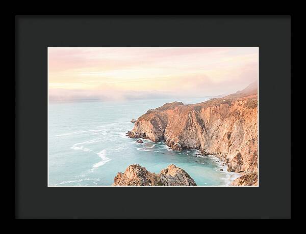 Big Sur Coastline At Golden Hour
