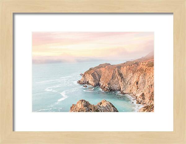 Big Sur Coastline At Golden Hour