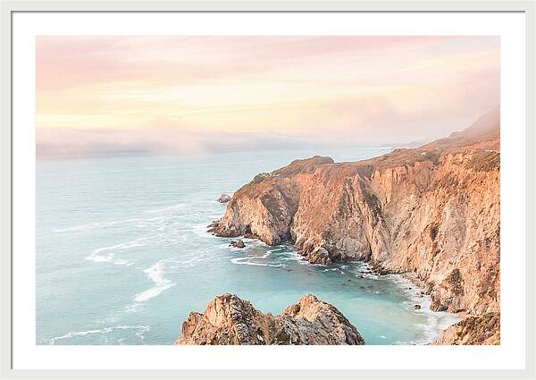 Big Sur Coastline At Golden Hour