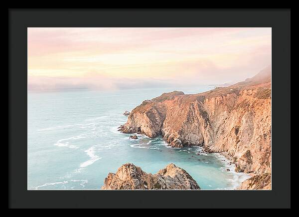 Big Sur Coastline At Golden Hour