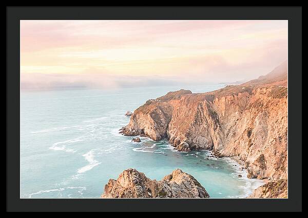 Big Sur Coastline At Golden Hour