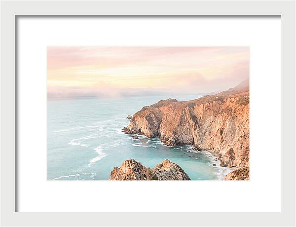 Big Sur Coastline At Golden Hour