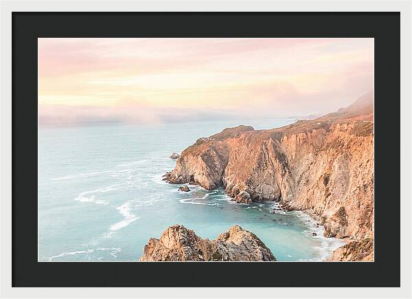 Big Sur Coastline At Golden Hour