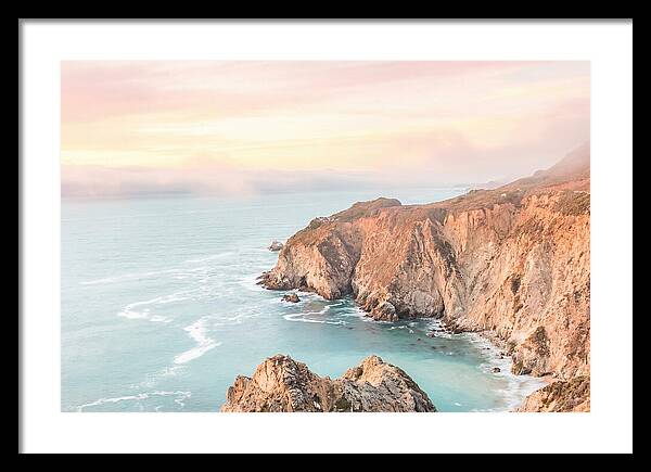 Big Sur Coastline At Golden Hour