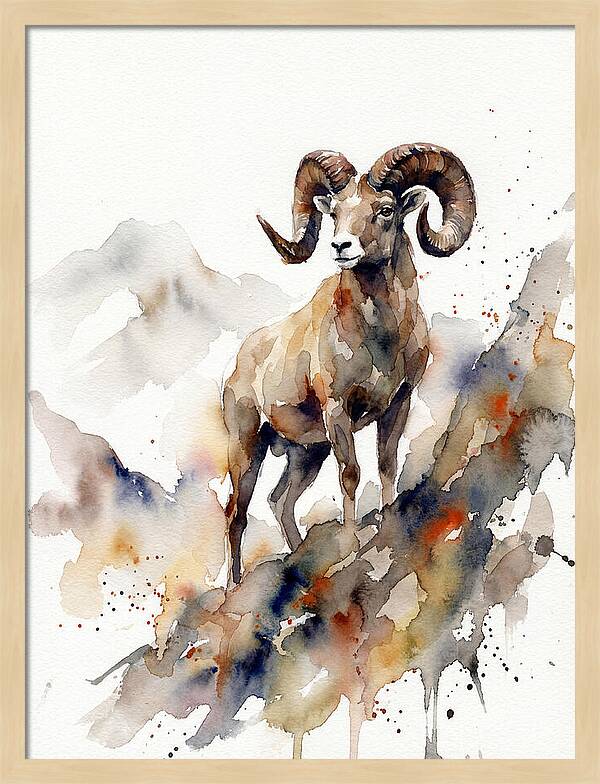 Bighorn Sheep In Serenity