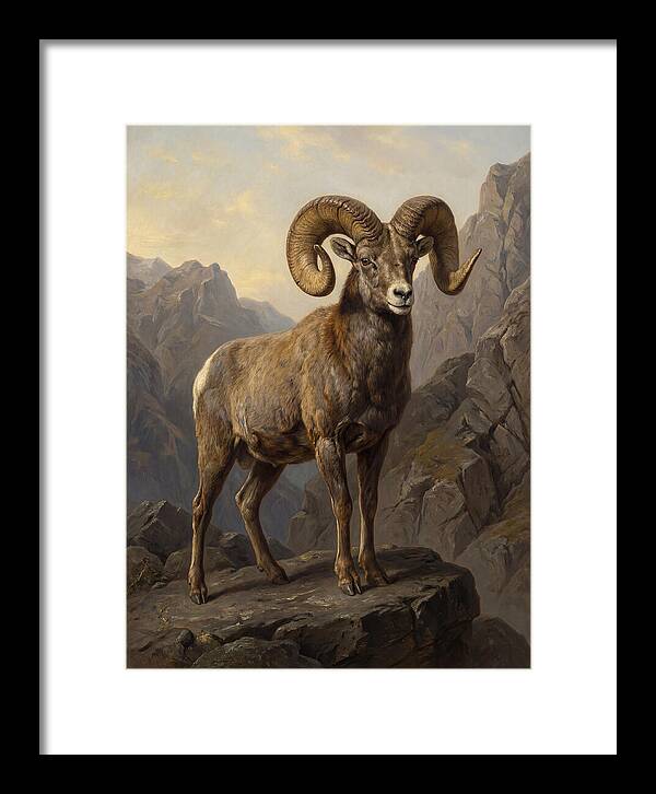 Bighorn Sheep Majesty