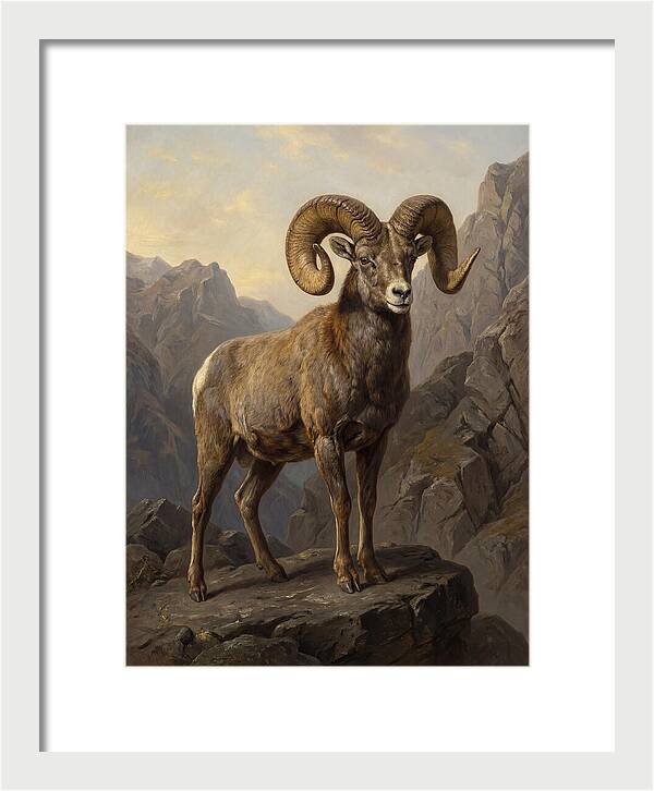 Bighorn Sheep Majesty