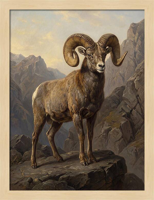 Bighorn Sheep Majesty