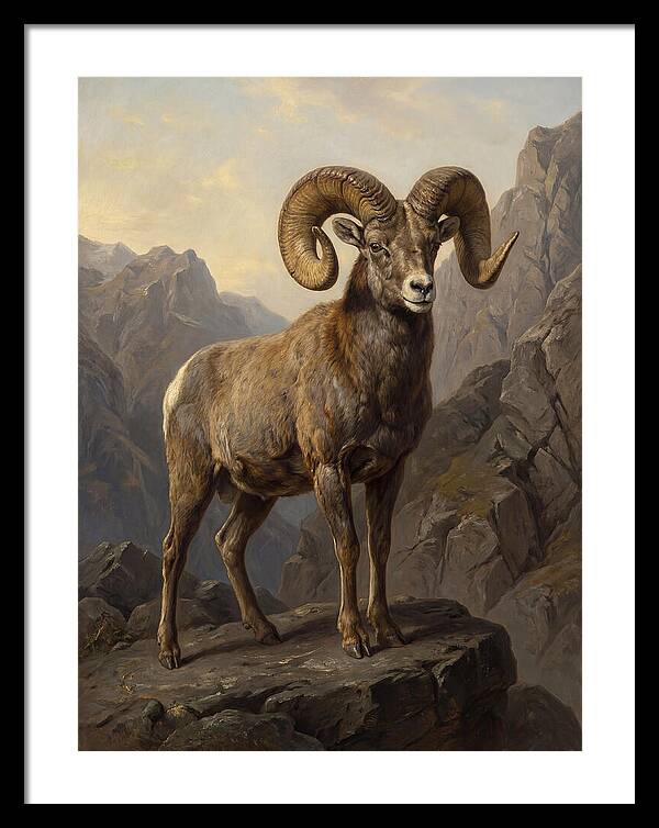Bighorn Sheep Majesty