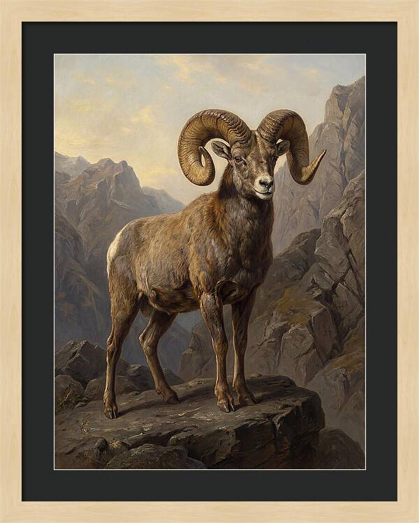 Bighorn Sheep Majesty