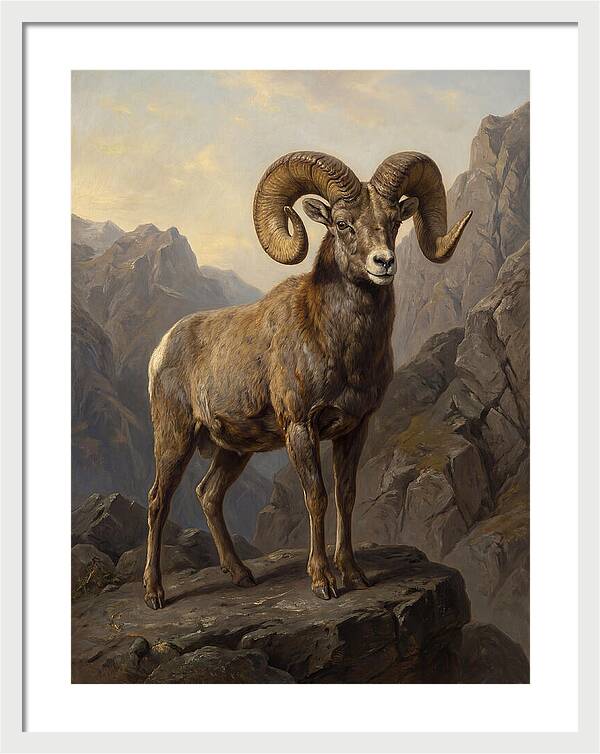 Bighorn Sheep Majesty
