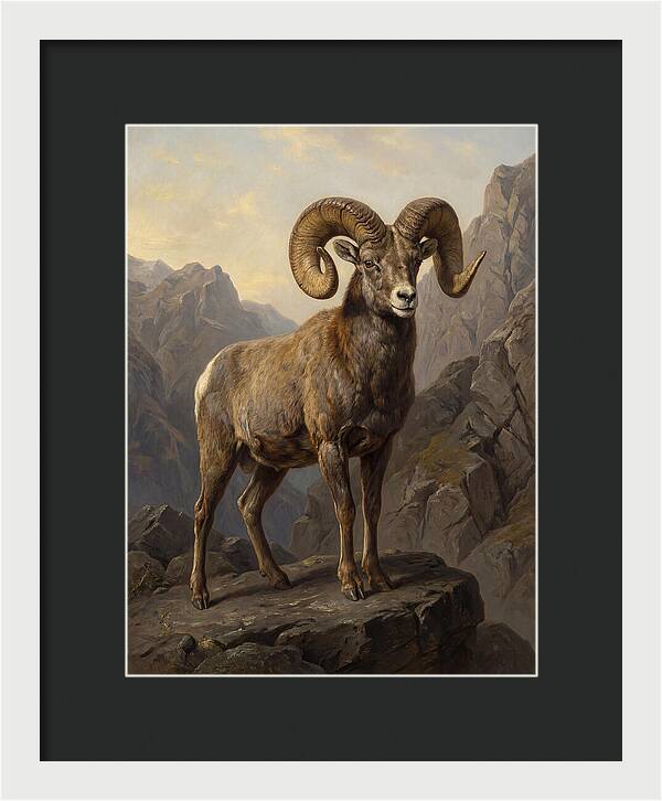 Bighorn Sheep Majesty