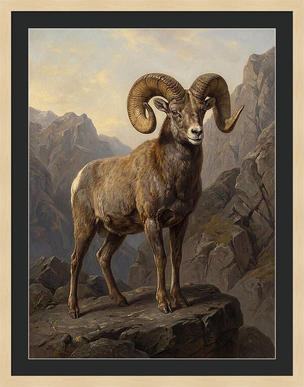 Bighorn Sheep Majesty