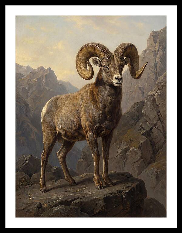 Bighorn Sheep Majesty