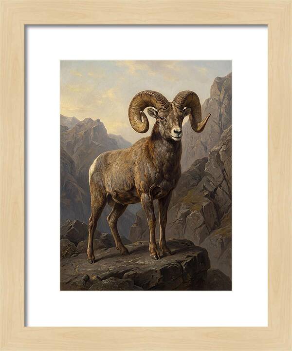 Bighorn Sheep Majesty