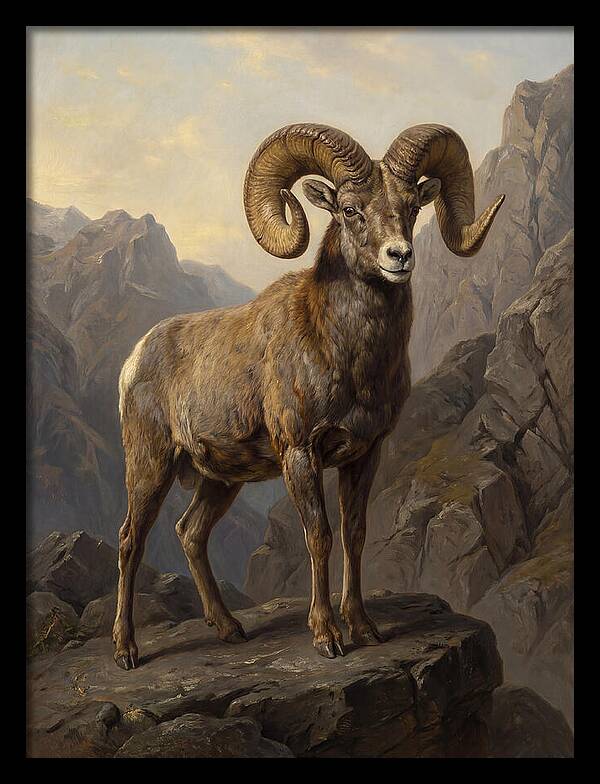 Bighorn Sheep Majesty