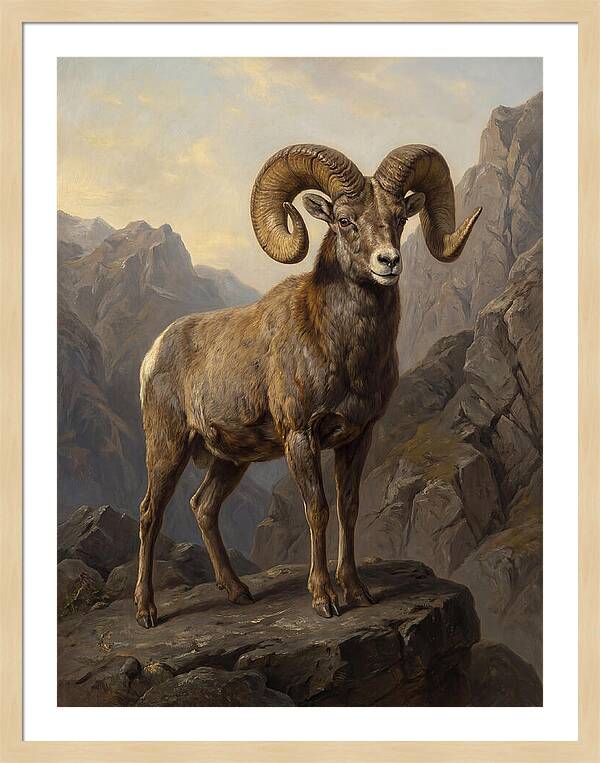 Bighorn Sheep Majesty