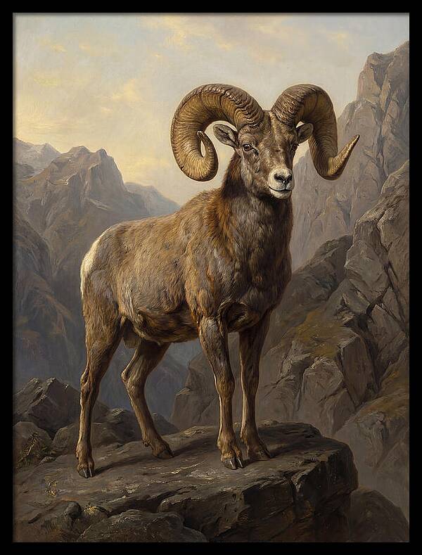 Bighorn Sheep Majesty