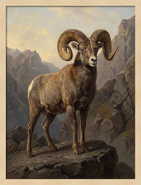 Bighorn Sheep Majesty