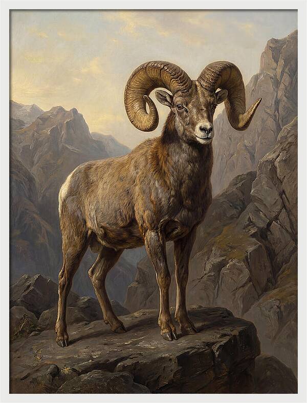 Bighorn Sheep Majesty