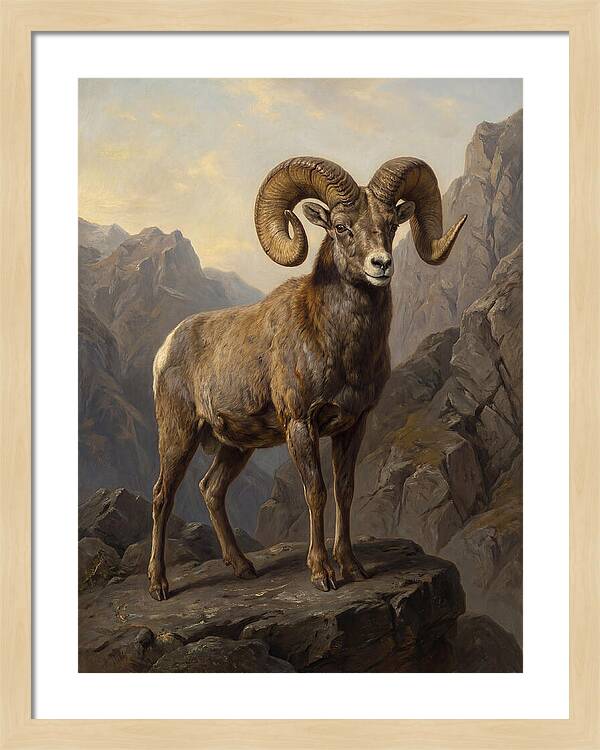 Bighorn Sheep Majesty