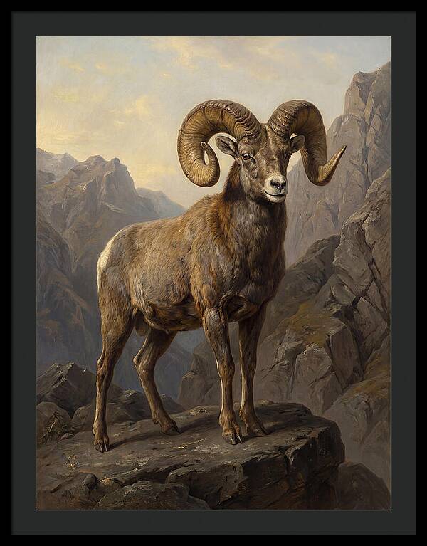 Bighorn Sheep Majesty