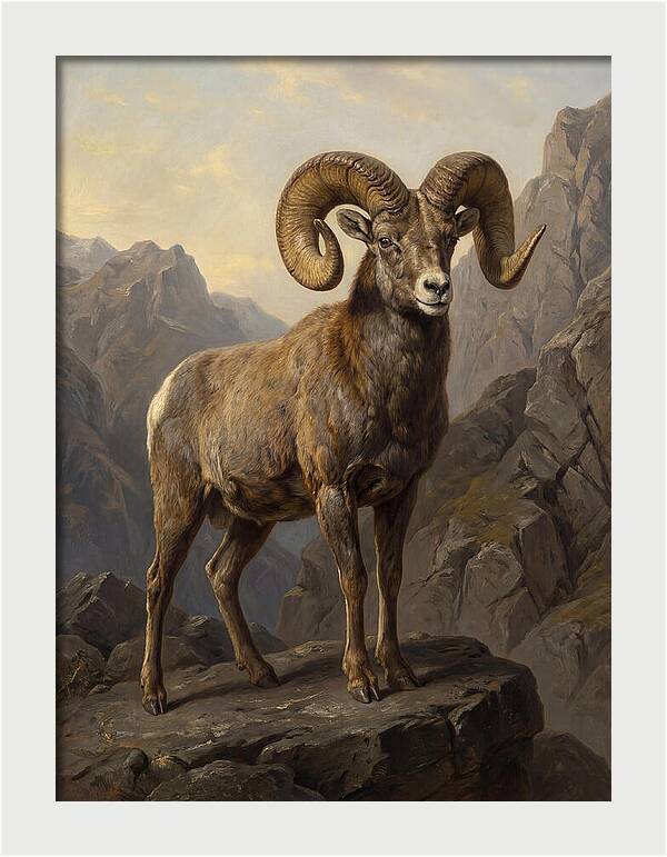 Bighorn Sheep Majesty