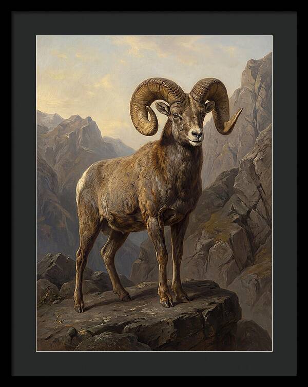 Bighorn Sheep Majesty