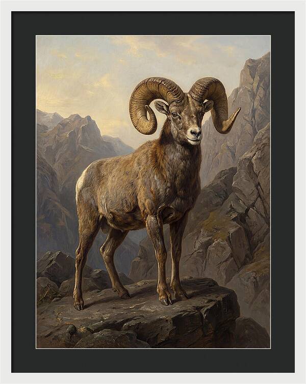 Bighorn Sheep Majesty