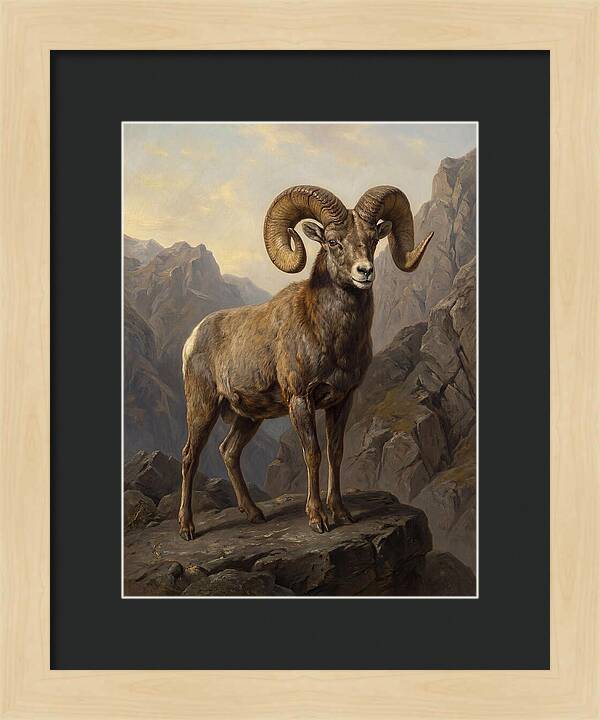 Bighorn Sheep Majesty