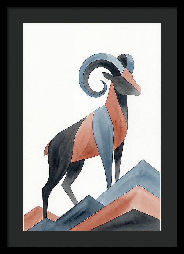 Bighorn Sheep Silhouette
