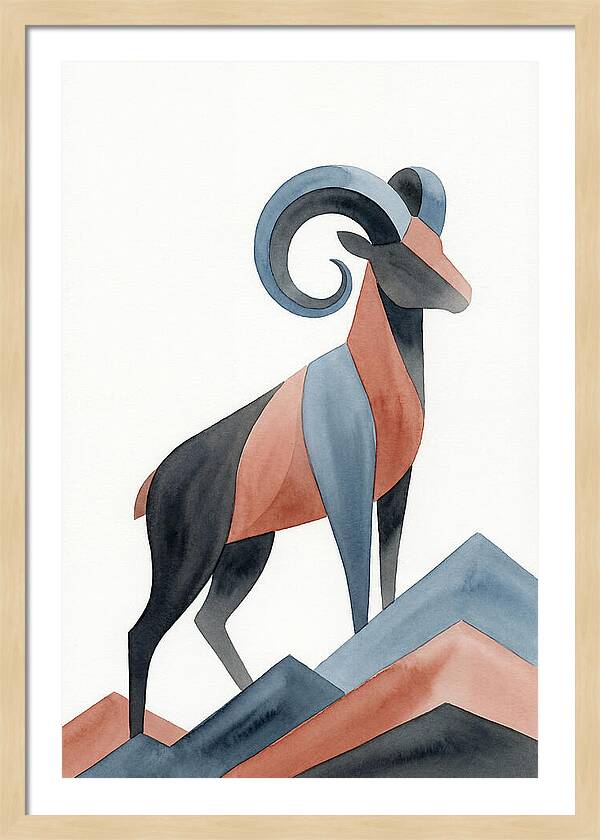 Bighorn Sheep Silhouette
