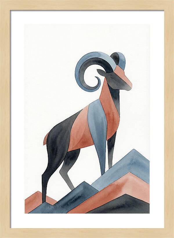 Bighorn Sheep Silhouette