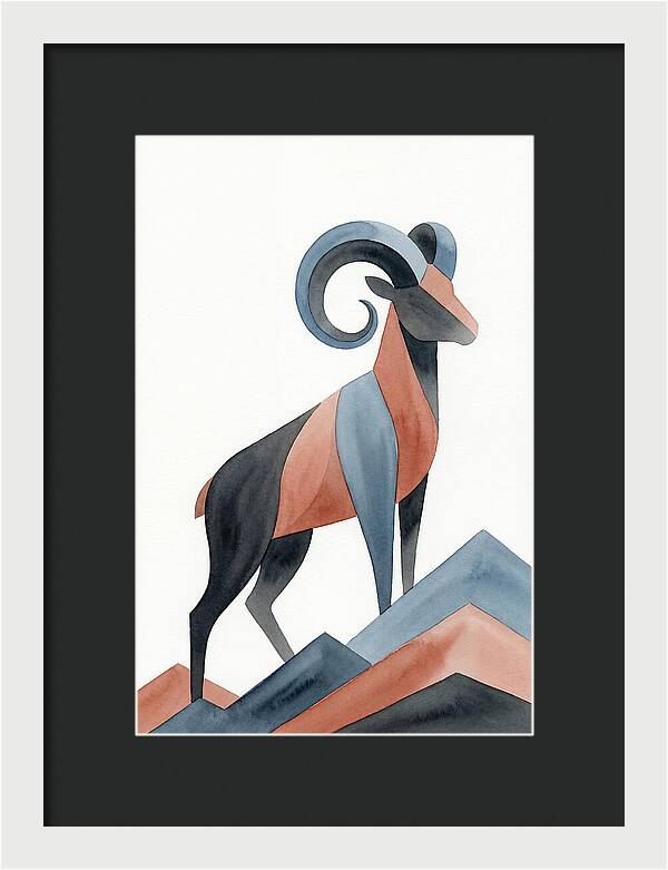 Bighorn Sheep Silhouette